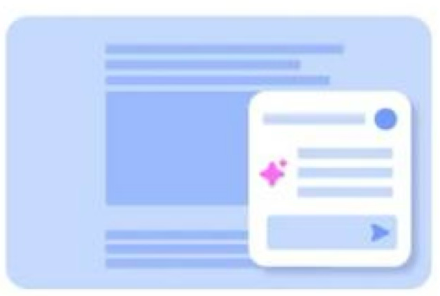 Chatbot widget pattern